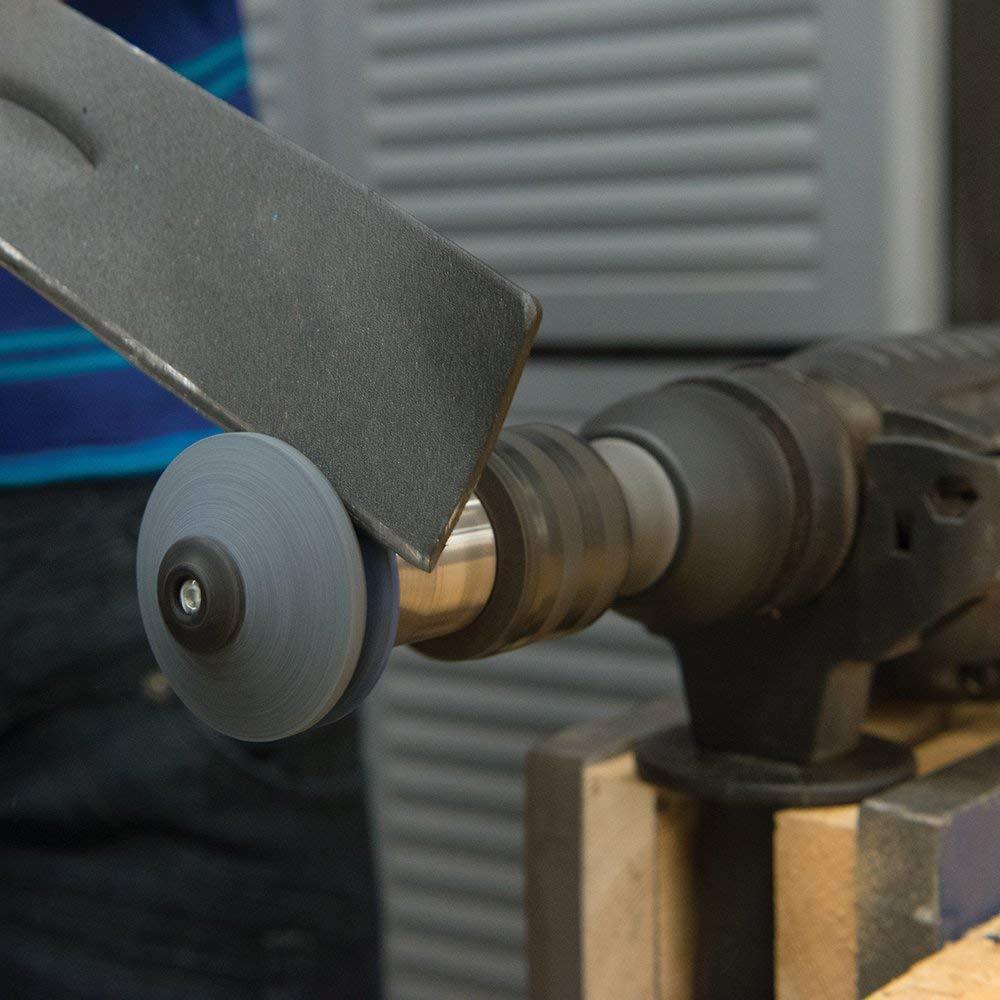 Fast Lawn Mower Blade Sharpener Tool