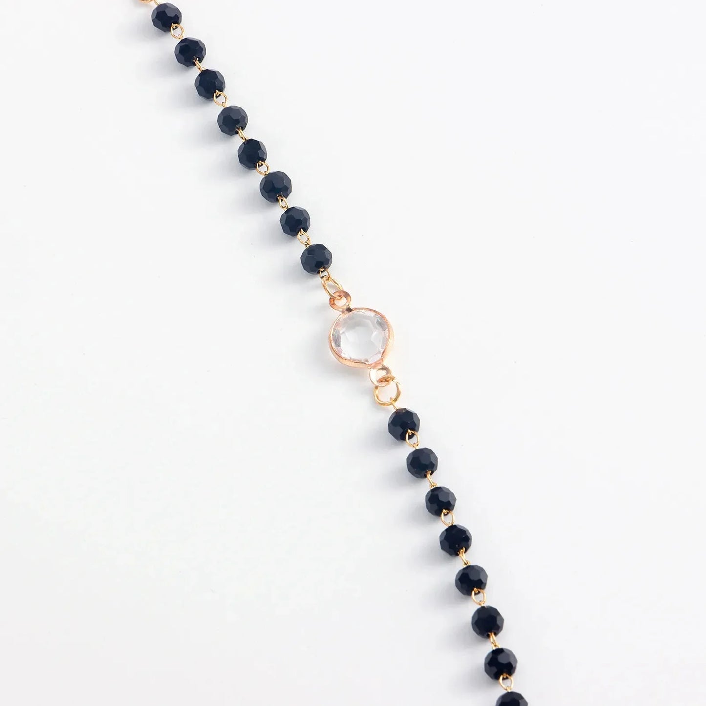 Sparkling Multi Layer Crystal Choker Necklace