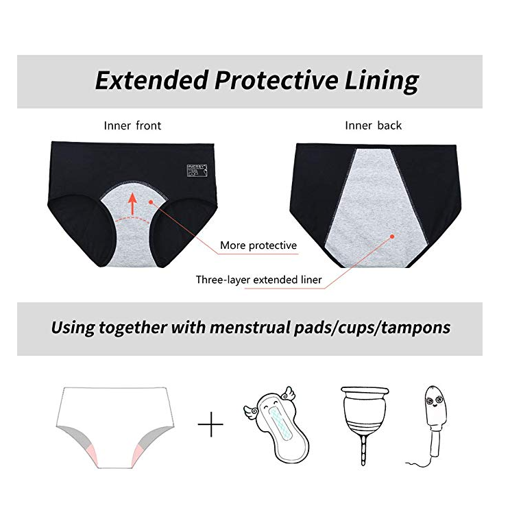 Comfortable Leakproof Women's Period Underwear