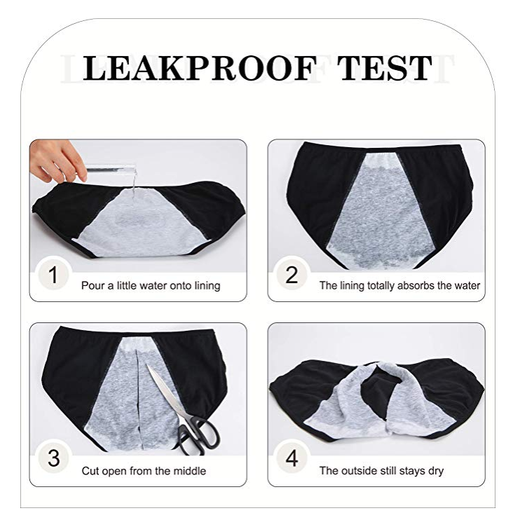 Comfortable Leakproof Women's Period Underwear