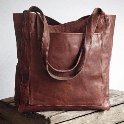 Classic Ladies Leather Tote Bag