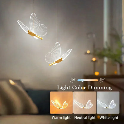 Beautiful LED Butterfly Hanging Light