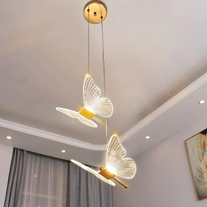Beautiful LED Butterfly Hanging Light