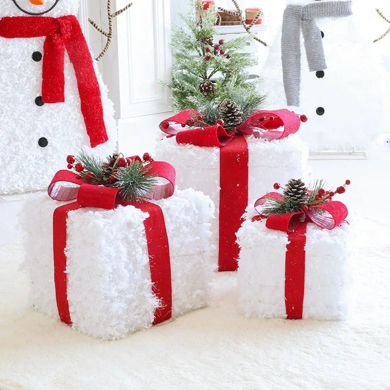 Colorful LED Christmas Tree Decorations Set