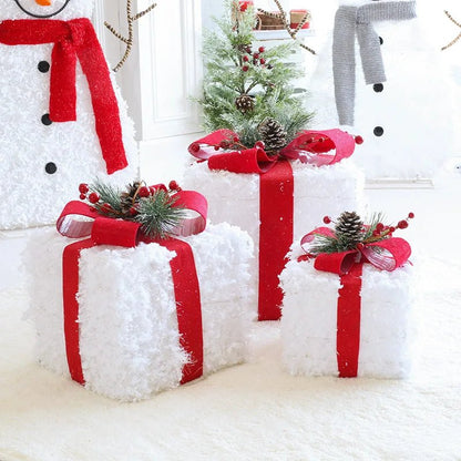 Colorful LED Christmas Tree Decorations Set