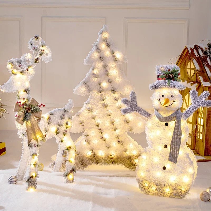 Colorful LED Christmas Tree Decorations Set