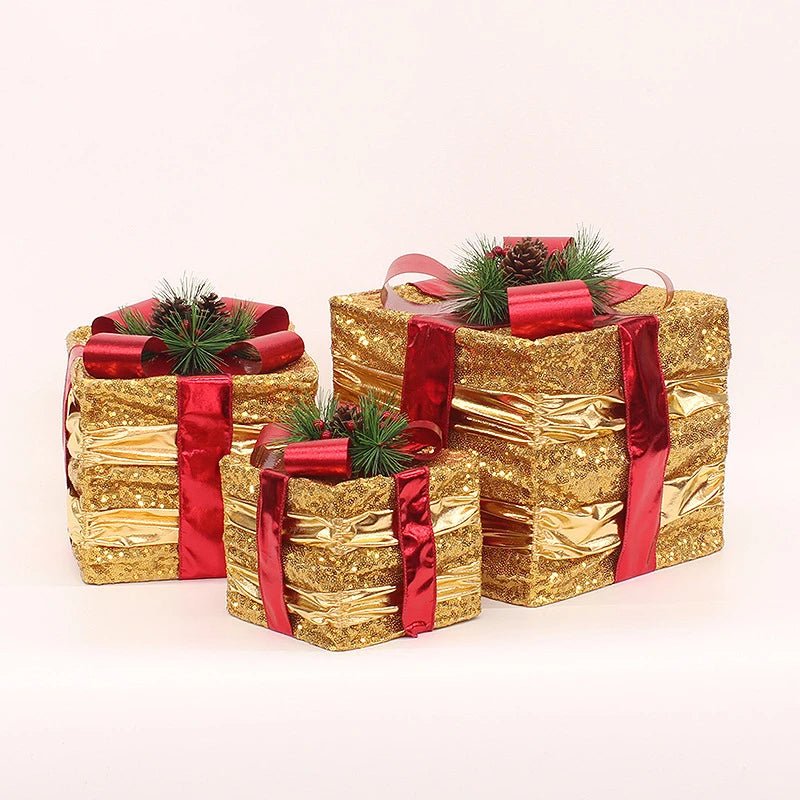 Colorful LED Christmas Tree Decorations Set