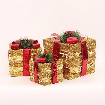 Colorful LED Christmas Tree Decorations Set