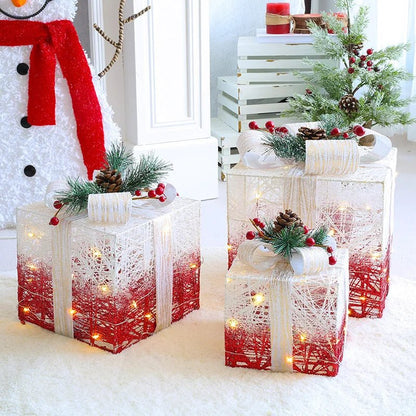 Colorful LED Christmas Tree Decorations Set