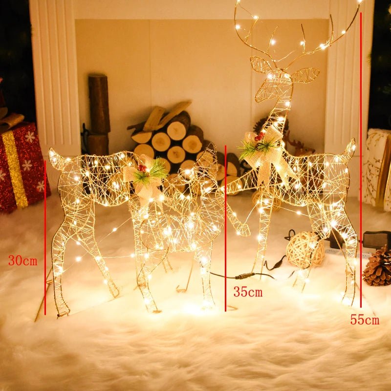 Colorful LED Christmas Tree Decorations Set