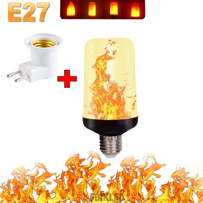 Colorful LED Flame Effect Party Light Lamp