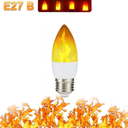 Colorful LED Flame Effect Party Light Lamp