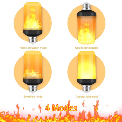 Colorful LED Flame Effect Party Light Lamp