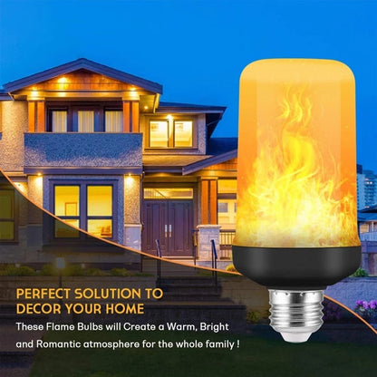 Colorful LED Flame Effect Party Light Lamp