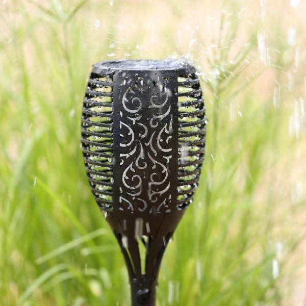 Solar Powered LED Flicker Light