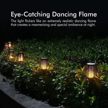 Solar Powered LED Flicker Light