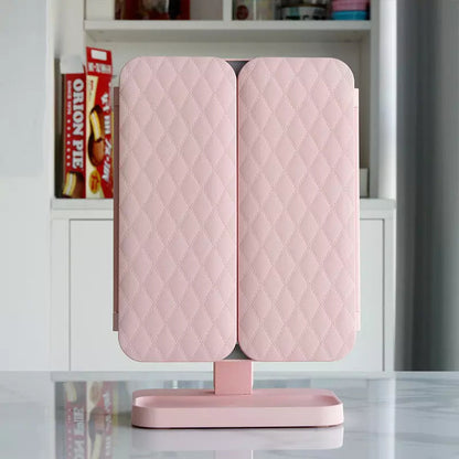Portable LED Makeup Mirror with 3 Light Settings