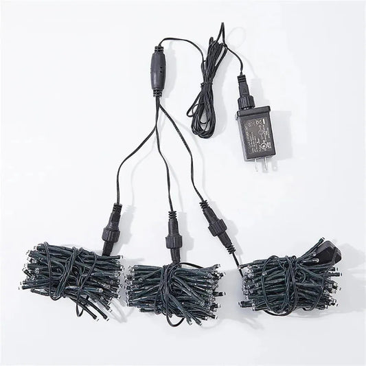 Colorful LED Rain Drop Outdoor String Lights - Fesara