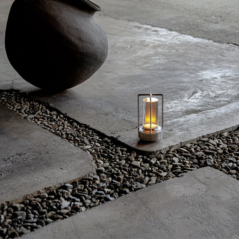 Traditional Japanese LED Table Lamp - Fesara