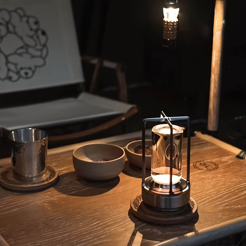 Traditional Japanese LED Table Lamp