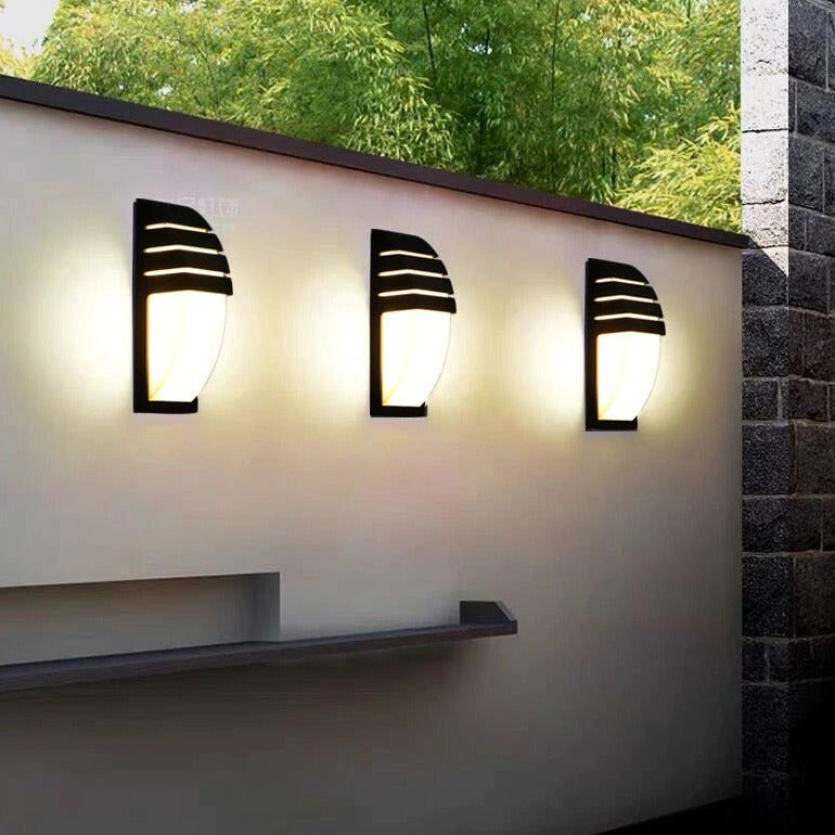 Motion Activated Weatherproof Outdoor LED Wall Lamp