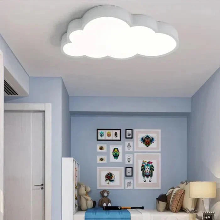 Colorful Cloud LED Kids Ceiling Light - Fesara
