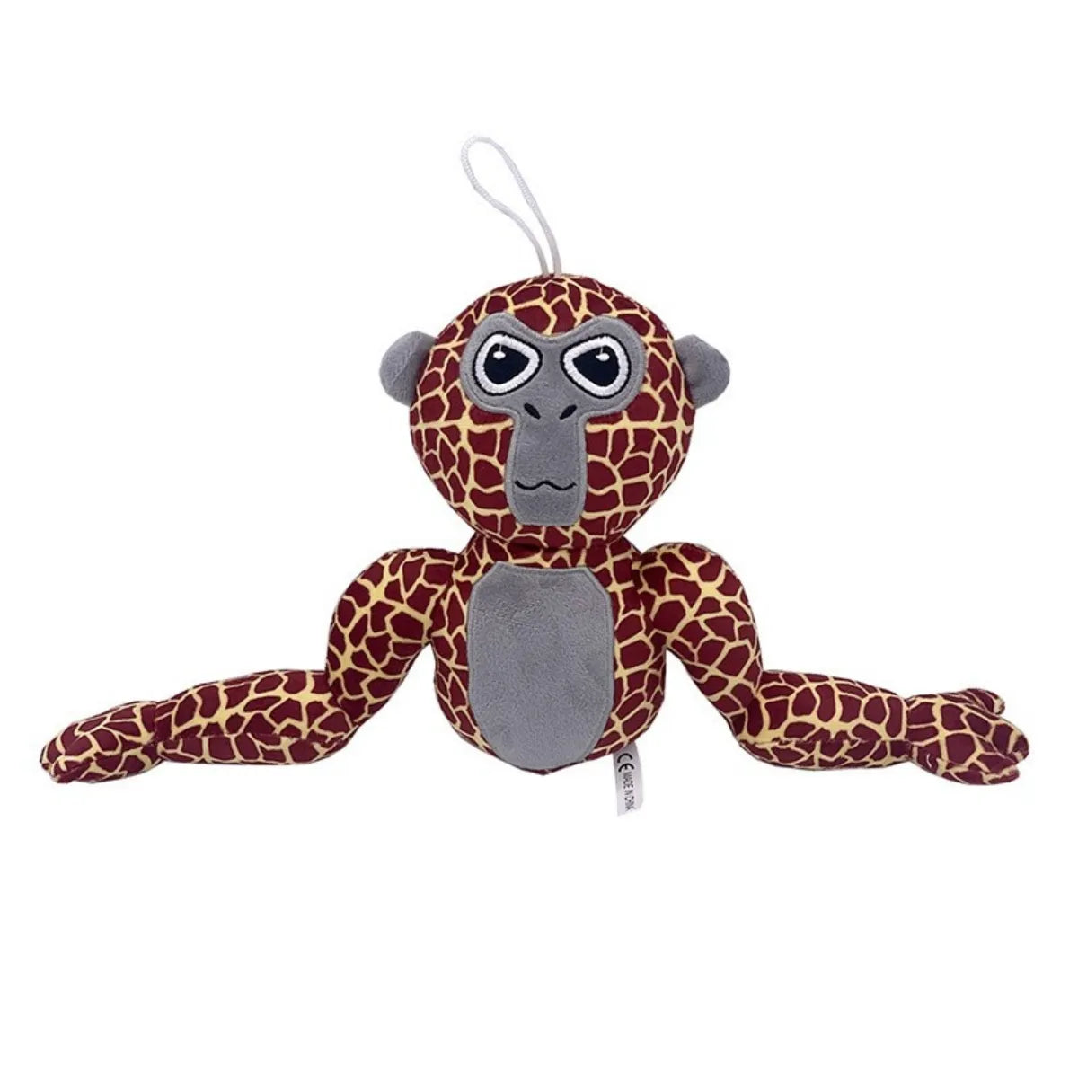 Vibrant Monkey Stuffed Toy