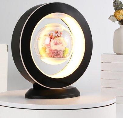 Floating Magnetic Floral Decor Ornament