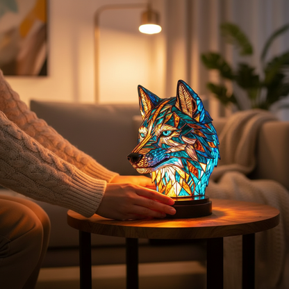 Colorful Glow Animal Wall Art