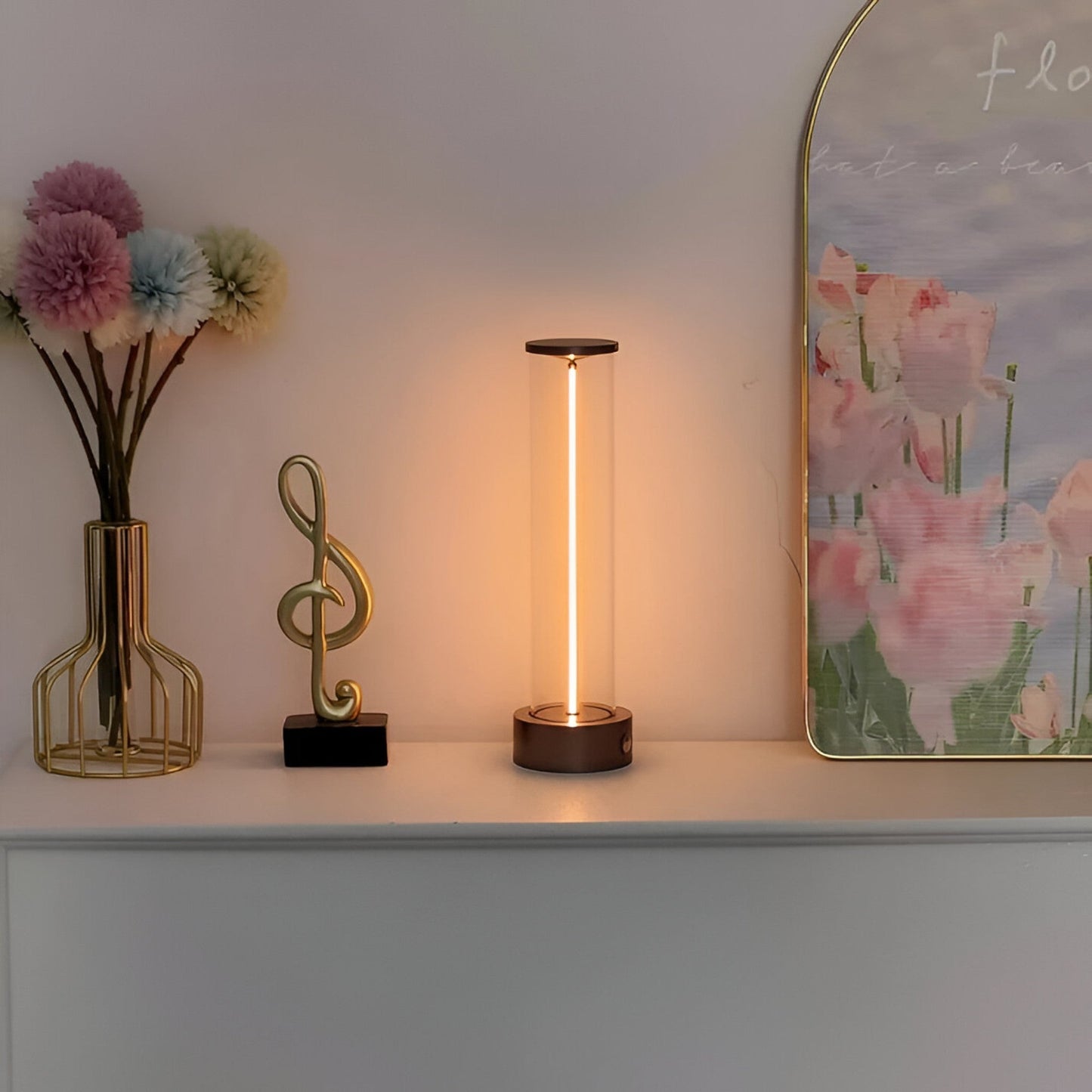 Modern Adjustable Desk Light Lamp with Dimmer