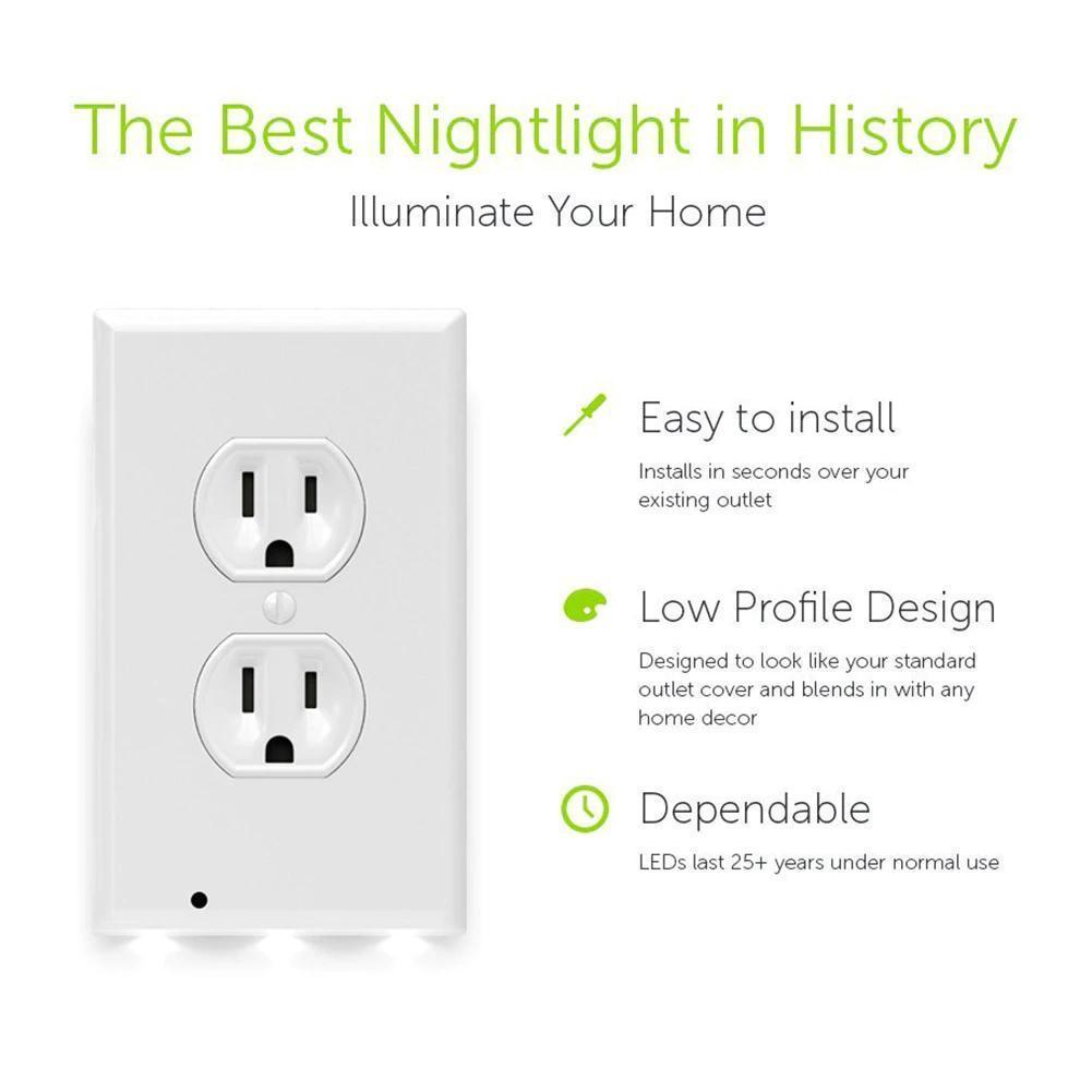 Smart Automatic Plug Outlet Night Light