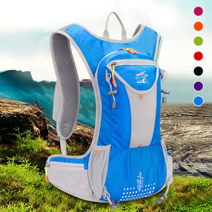 Compact Water Resistant Backpack with Hydration Bladder