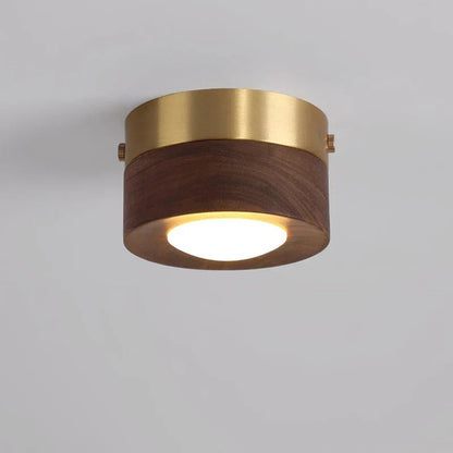 Warm Wooden Table Lamp