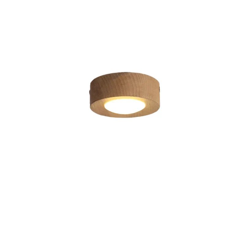 Warm Wooden Table Lamp