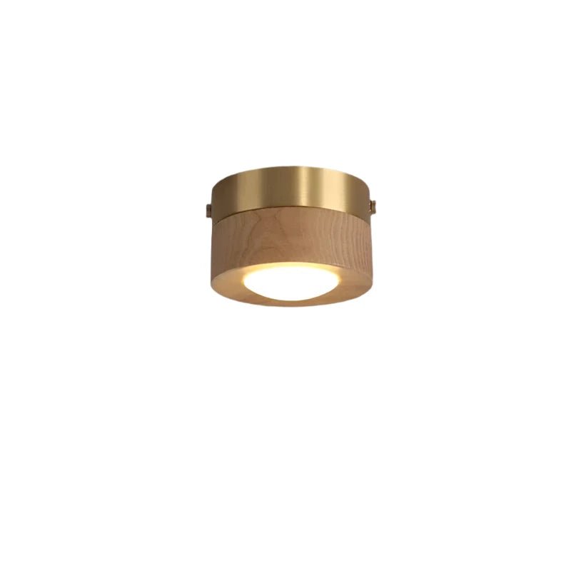 Warm Wooden Table Lamp