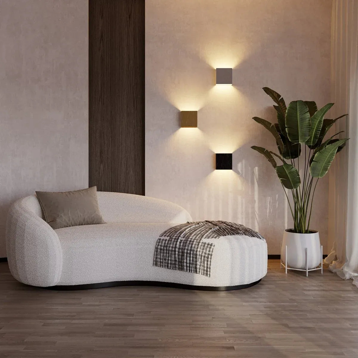 Simple Slim Wall Light for Modern Homes - Fesara