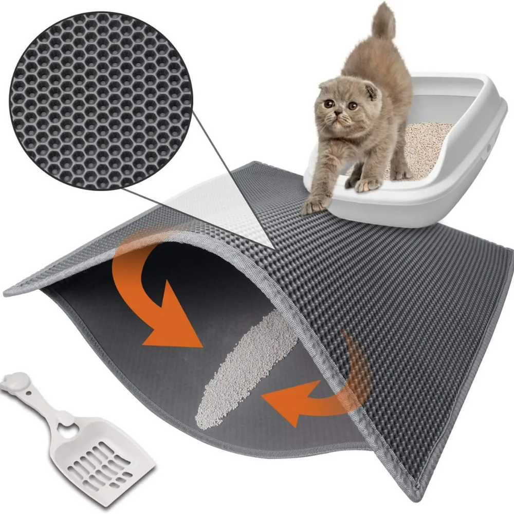 Waterproof Pet Litter Box Mat Protector - Fesara