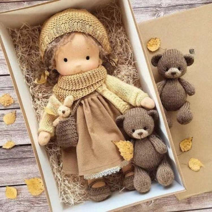 Sweet Homemade Porcelain Doll - Fesara