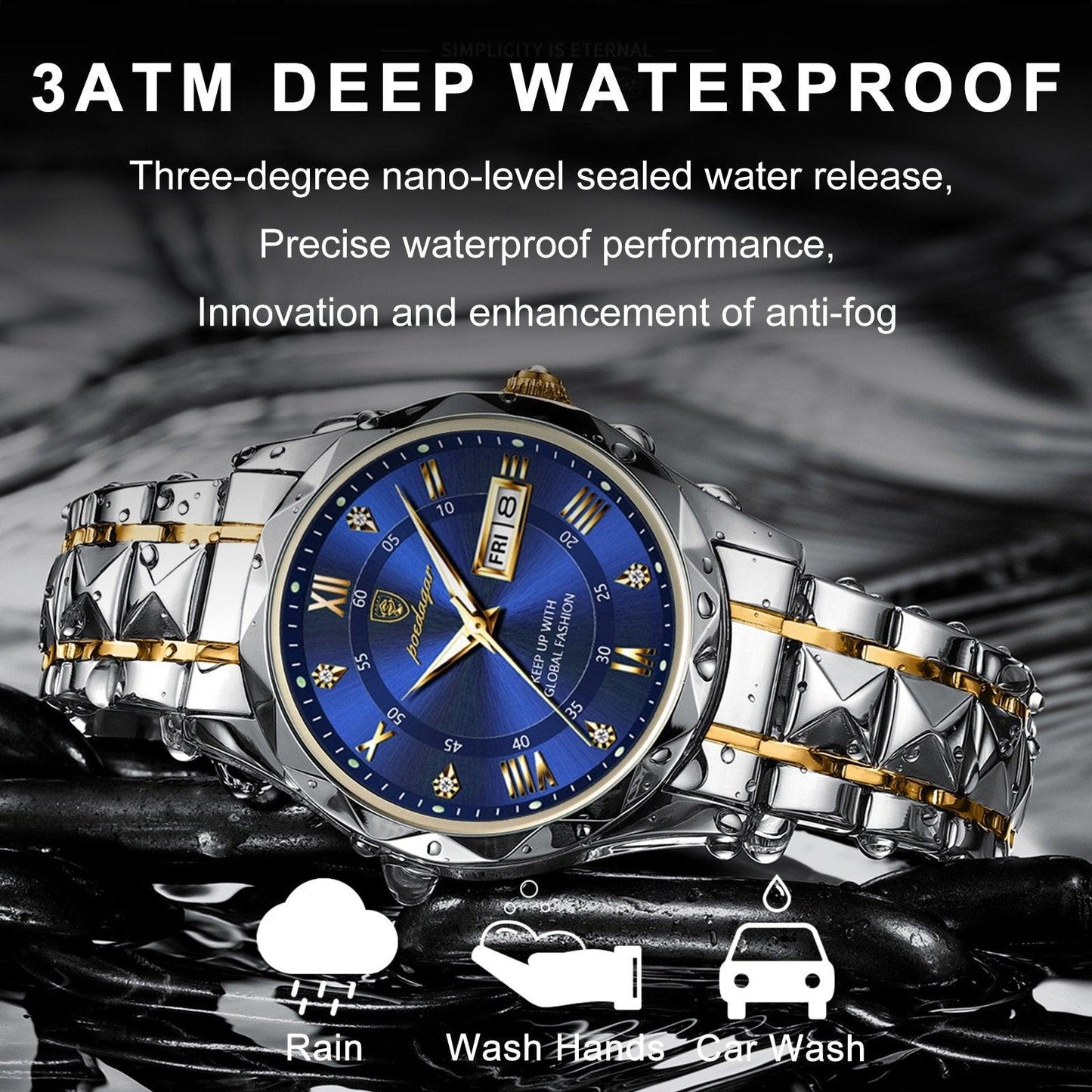 Premium Water Resistant Wrist Watch