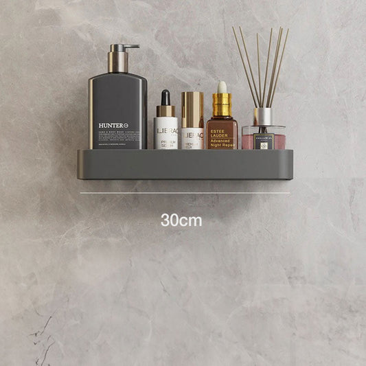 Sleek White Bathroom Shelf - Fesara