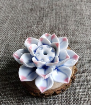 Beautiful Lotus Incense Burner Holder