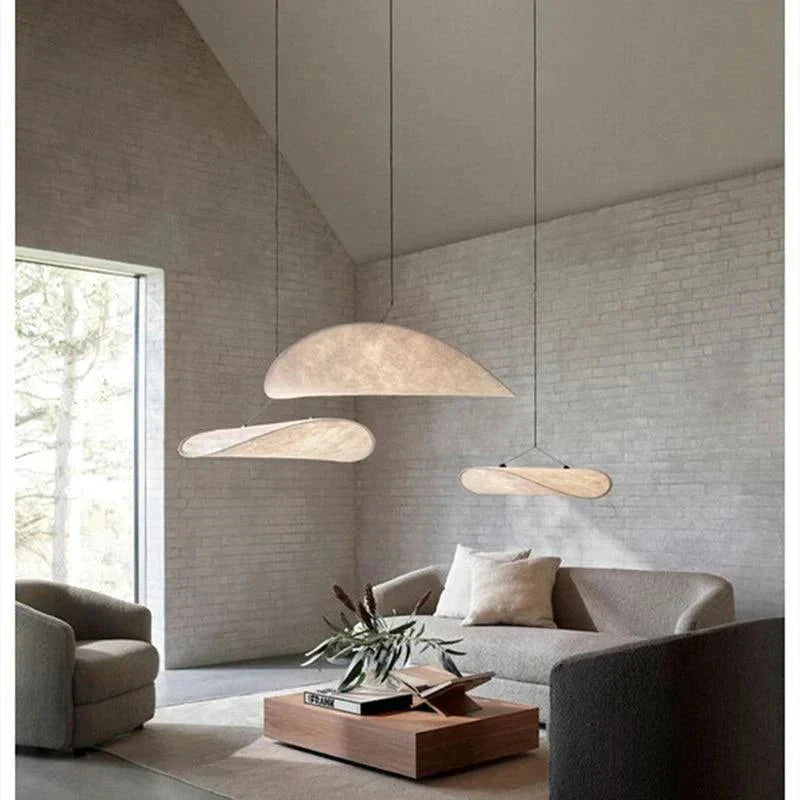 Luxurious Silk Pendant Light - Elegant Home Decor
