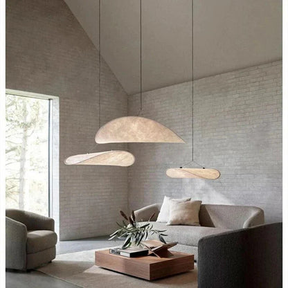 Luxurious Silk Pendant Light - Elegant Home Decor
