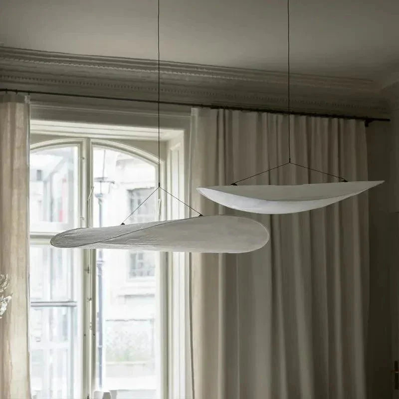 Luxurious Silk Pendant Light - Elegant Home Decor