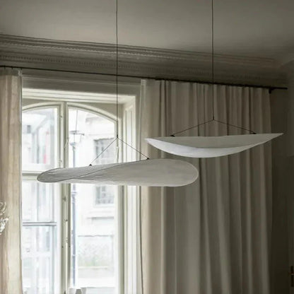 Luxurious Silk Pendant Light - Elegant Home Decor