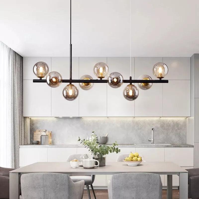 Luxury Crystal Drop Chandelier Light Fixture