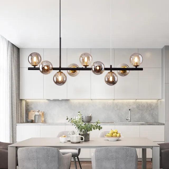 Luxury Crystal Drop Chandelier Light Fixture