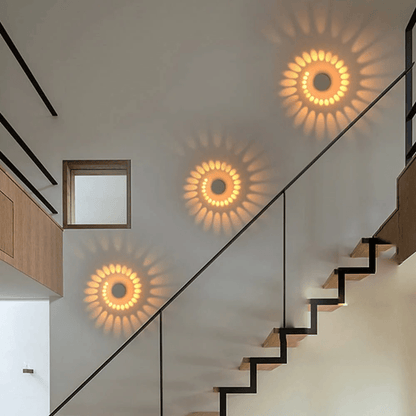 Bright Arc LED Floor Lamp - Contemporary Home Lighting - Fesara