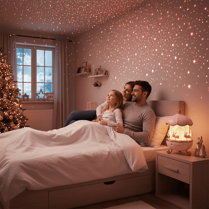 Colorful Night Light Projector with Music & Patterns