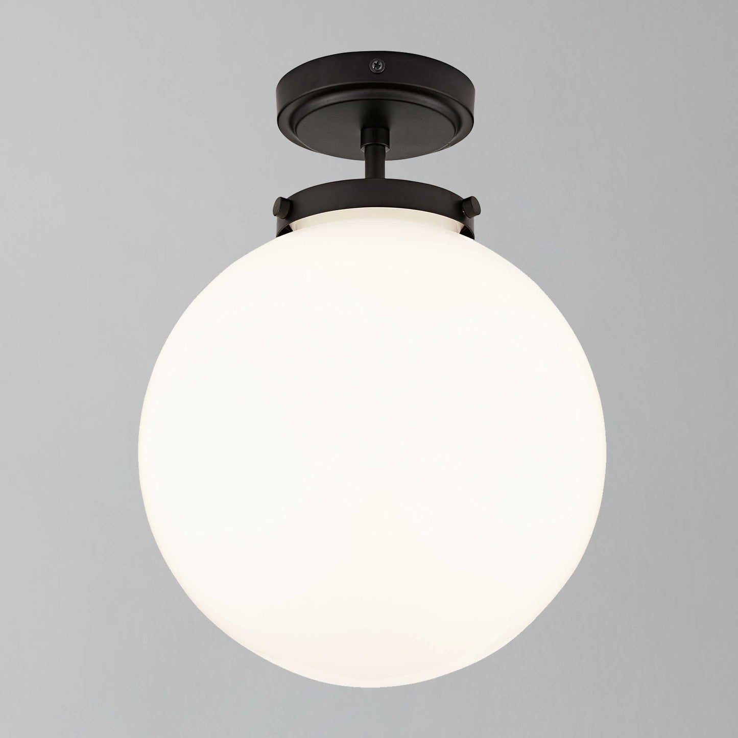 Elegant Round Glass Ceiling Lamp